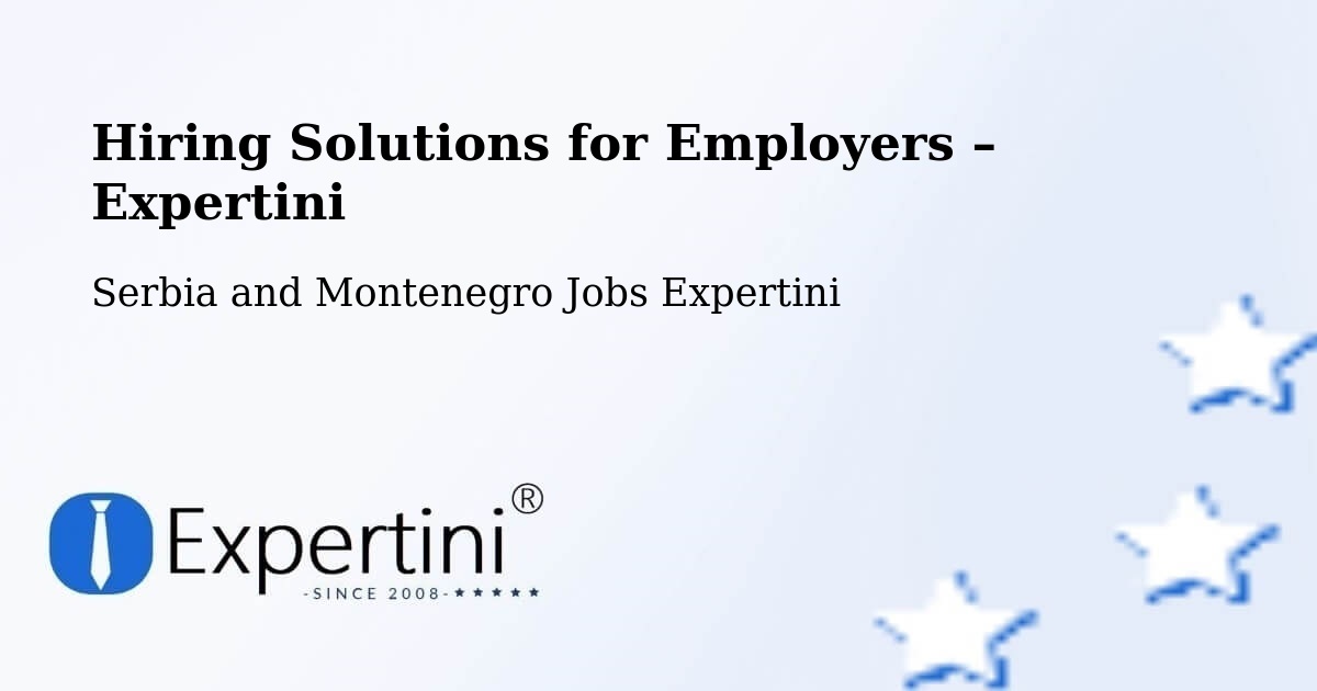 Hiring Solutions for Employers in Stirling - Stirling, Serbia and Montenegro Jobs Expertini
