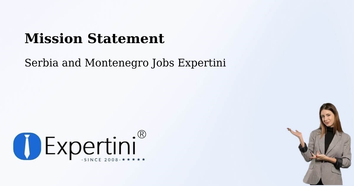 Corporate Mission – Stirling - Serbia and Montenegro Jobs Expertini